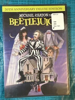 Beetlejuice (DVD, 1988) Ripped Plastic